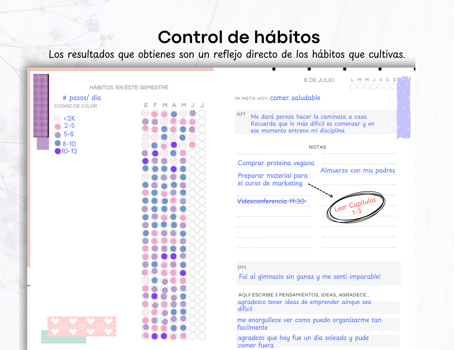 Agenda Diario Valientementes Semestral
